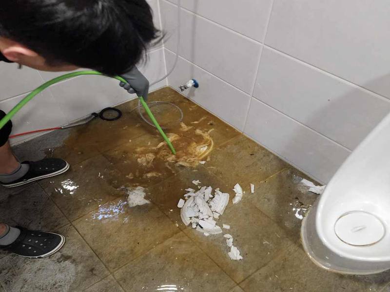김포 역류 작업사례 3